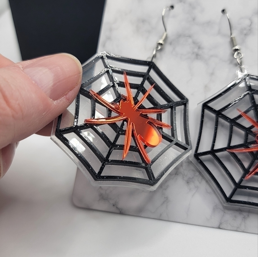 New Spider Earrings